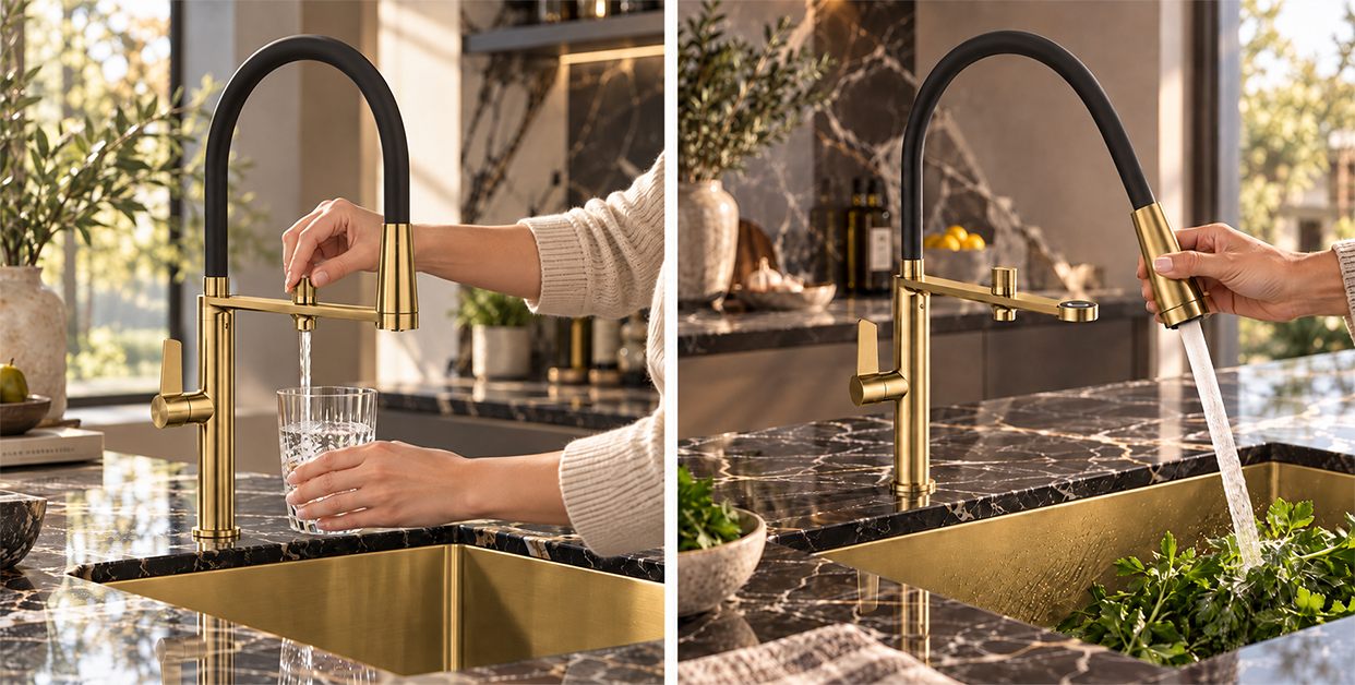 Pure Water Magnet Gold